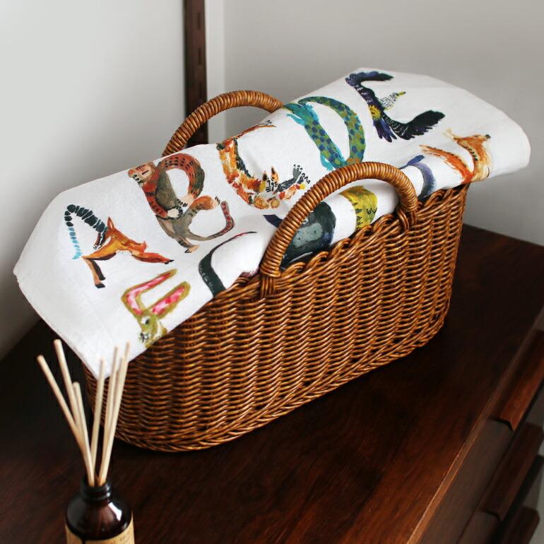 キッチンクロス コットンリネン キッチンタオル ふきん 手拭き おしゃれ ネコ 動物 Atelier KOTETSU アトリエコテツ | ブランド登録なし | 13