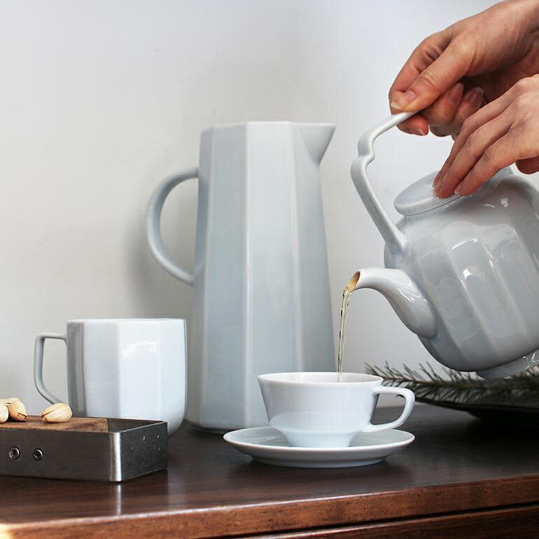 マグカップ 白磁 ファインポーセリン PUEBCO プエブコ ORIENTAL MUG 電子レンジ 食洗機対応 ホワイト シンプル おしゃれ | PUEBCO | 04