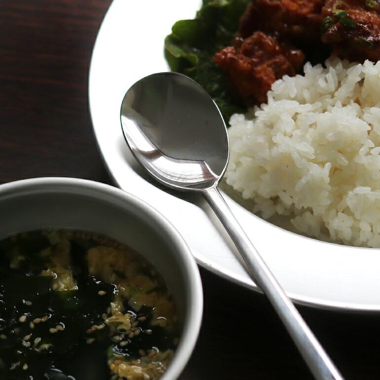 スッカラ スプーン ステンレス 松野屋 まつのや 韓国 カトラリー 取り分け シンプル | ブランド登録なし | 02