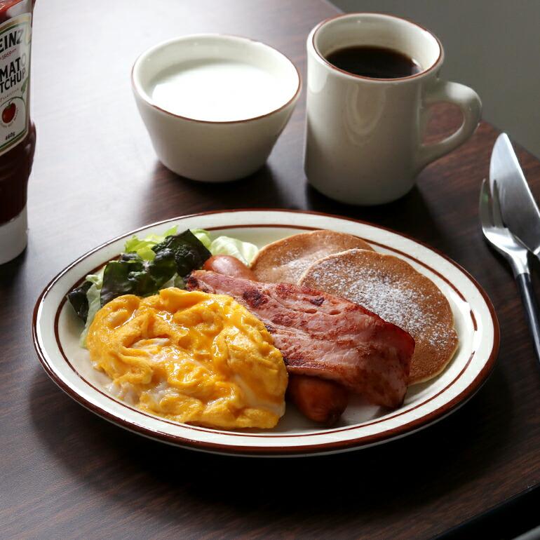 食器 アメリカ 楕円 オーバルプレート 24cm ダイナー ウェア 業務用 Tuxton タクストン ブラウンライン Bahamas Oval Plate | ブランド登録なし | 02