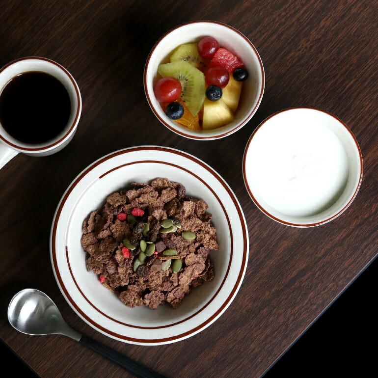 食器 アメリカ ブイヨンボウル 深皿 ダイナー ウェア 業務用 Tuxton タクストン ブラウンライン Bahamas Bouillon Bowl | ブランド登録なし | 02