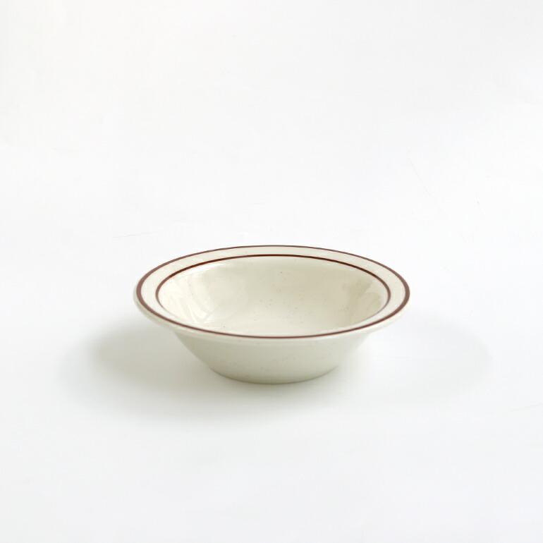 食器 アメリカ ボウル リム 17cm ダイナー ウェア 業務用 Tuxton タクストン ブラウンライン Bahamas Shallow Bowl | ブランド登録なし