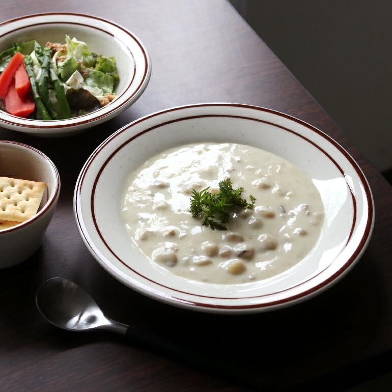 食器 アメリカ ボウル スーププレート 22cm ダイナー ウェア 業務用 Tuxton タクストン ブラウンライン Bahamas Soup Plate | ブランド登録なし | 02