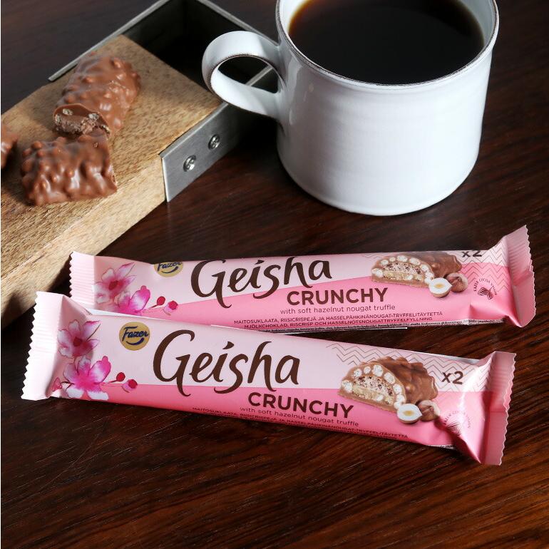 チョコレート フィンランド クランチ バー ミルクチョコ Fazer ファッツェル ゲイシャクランキーチョコレートバー (1本/2個入り) | ブランド登録なし | 01