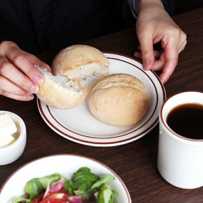 食器 アメリカ 平皿 ブレッド プレート 16.5cm ダイナー ウェア 業務用 Tuxton タクストン ブラウンライン Bahamas Bread Plate | ブランド登録なし | 03