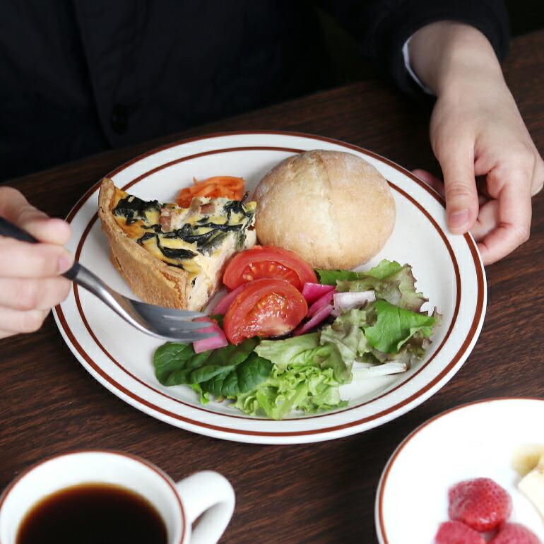 食器 アメリカ 平皿 サラダ プレート 23cm ダイナー ウェア 業務用 Tuxton タクストン ブラウンライン Bahamas Salad Plate | ブランド登録なし | 04
