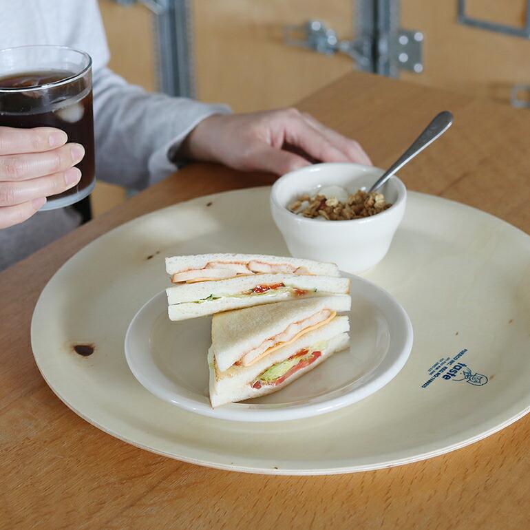 トレー お盆 木製 おしゃれ ラウンド 丸型 37cm PUEBCO プエブコ WOODEN TRAY Round Φ37 ウッドトレー | PUEBCO | 01
