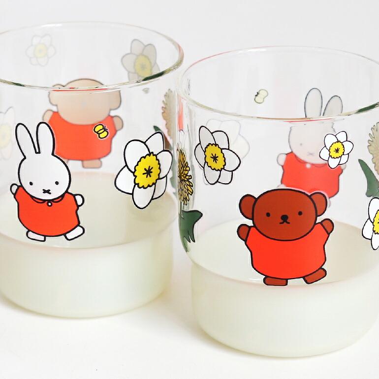 グラス カップ ミッフィー ディック・ブルーナ 耐熱ガラス スタッキング 300ml ボックス入り amabro アマブロ Dick Bruna×amabro FLOWER STACKING CUP | amabro | 03