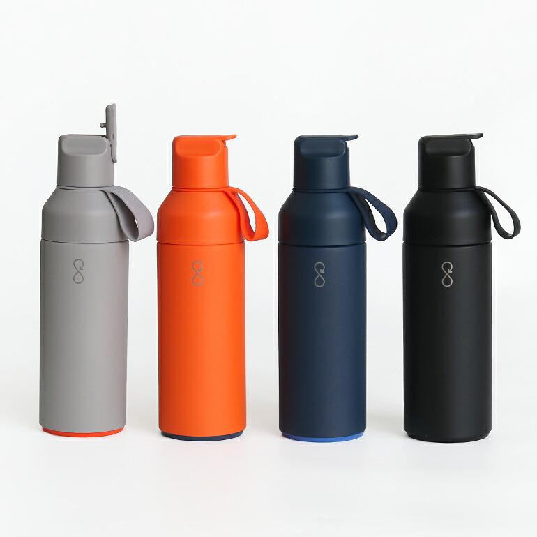 ウォーターボトル 水筒 ストロー 500ml ステンレス 真空断熱 サステナブル おしゃれ イギリス Ocean Bottle オーシャンボトル GO SPORTS | ブランド登録なし