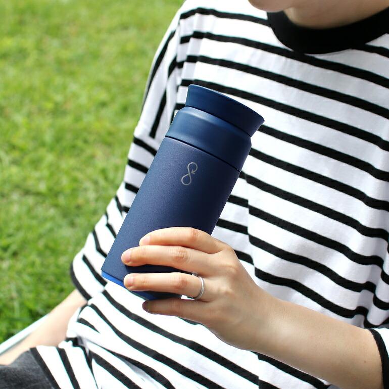 ウォーターボトル 水筒 350ml ステンレス 真空断熱 サステナブル おしゃれ イギリス Ocean Bottle オーシャンボトル BREW COFFEE FLASK | ブランド登録なし | 02