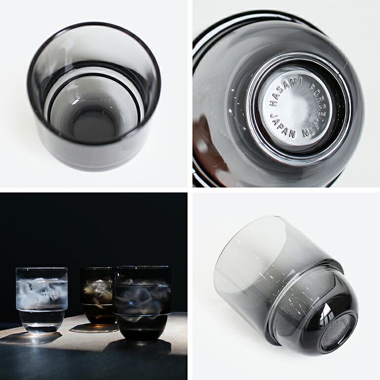 グラス タンブラー コップ おしゃれ シンプル ハサミポーセリン スタッキング ラウンド HASAMI PORCELAIN Round Glass Cup ラウンドグラスカップ | HASAMI PORCELAIN | 03