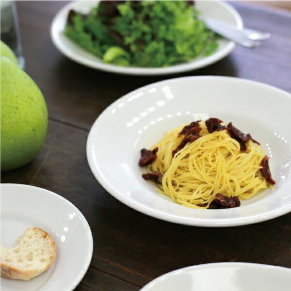 深皿 磁器 ホワイト 23cm シンプル イタリア製 業務用食器 Saturnia サタルニア チボリ パスタボウル | Saturnia | 02