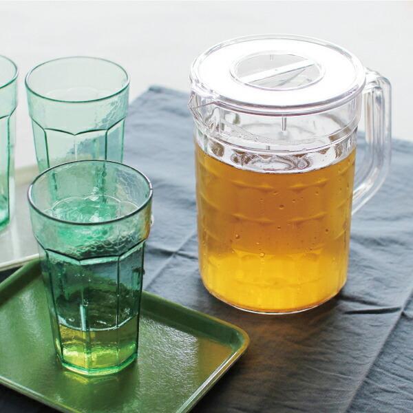 サーバー ジャグ ピッチャー キラキラピッチャー  冷水ポット プラスチック クリア 軽い 水出し 1.2L 1200ml BUFF バフ | BUFF | 01