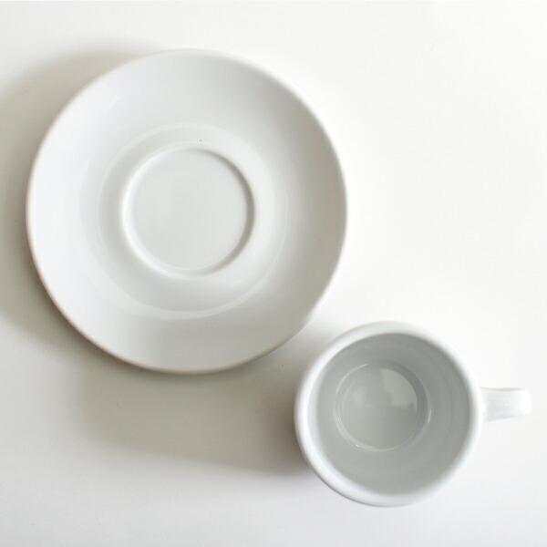 カップ＆ソーサー 磁器 ホワイト 80ml スタッキング シンプル スペイン製 業務用食器 エスプレッソカップ ポルバサル Porvasal | ブランド登録なし | 01