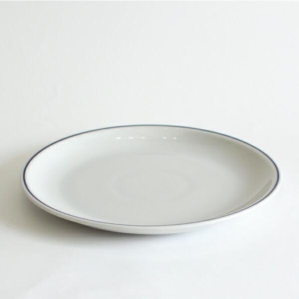 平皿 磁器 ホワイト シンプル イタリア製 業務用食器 Saturnia サタルニア ローマブルーライン ディナープレート27cm | Saturnia