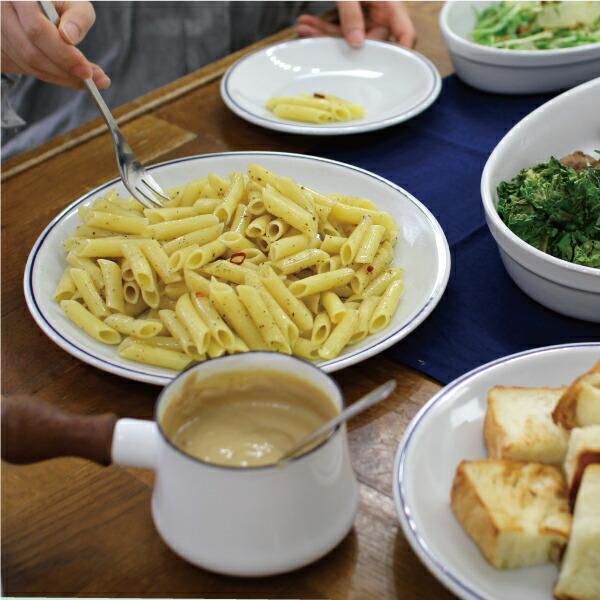 平皿 磁器 ホワイト シンプル イタリア製 業務用食器 Saturnia サタルニア ローマブルーライン ディナープレート27cm | Saturnia | 02