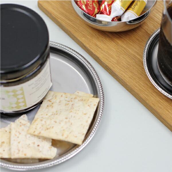 ソーサー ステンレス シルバー φ14cmイタリア製 業務用食器 喫茶店 MOTTA モッタ サンマルコ ソーサー 平皿 | ブランド登録なし | 02