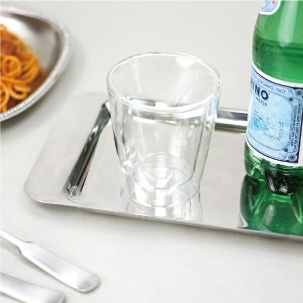 トレイ 平皿 プレート レクタングル 長方形 ステンレス イタリア製 業務用食器 喫茶店 MOTTA モッタ | ブランド登録なし | 02