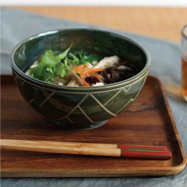 Kamany カマニー DONBURI(KANNAI) どんぶり皿 麺鉢 ボウル やちむん 壺屋焼 沖縄陶器 カンナイ柄 | ブランド登録なし | 02