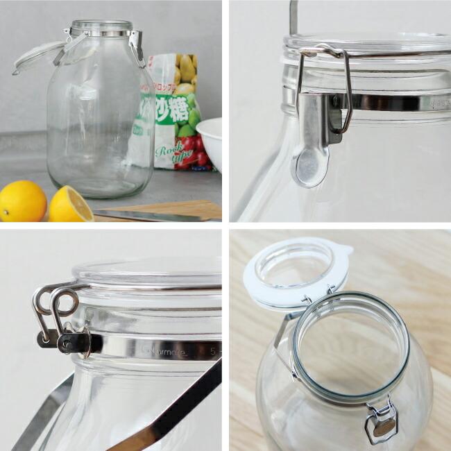 Cellarmate セラーメイト 取手付密封びん（4L） | セラーメイト | 01