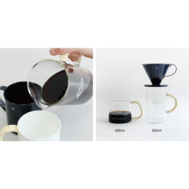 コーヒーサーバー ガラス  2~3杯分 500ml 持ち手 ラタン 籐 シンプル グローカルスタンダードプロダクツ GSP | GLOCAL STANDARD PRODUCTS | 02