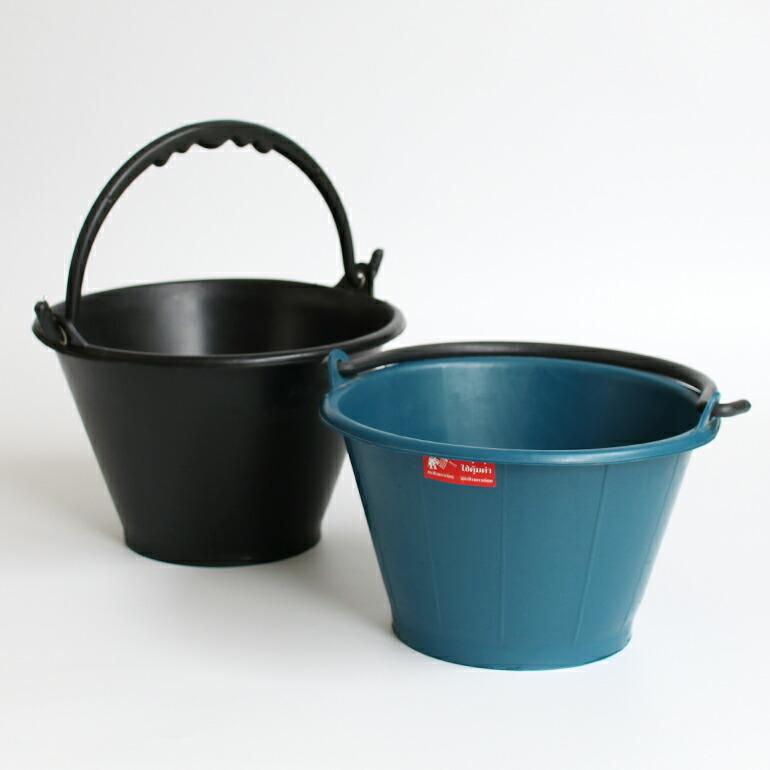 バケツ コンパクト プラスチック 掃除 ガーデニング BUFF バフ タイ製 | ブランド登録なし