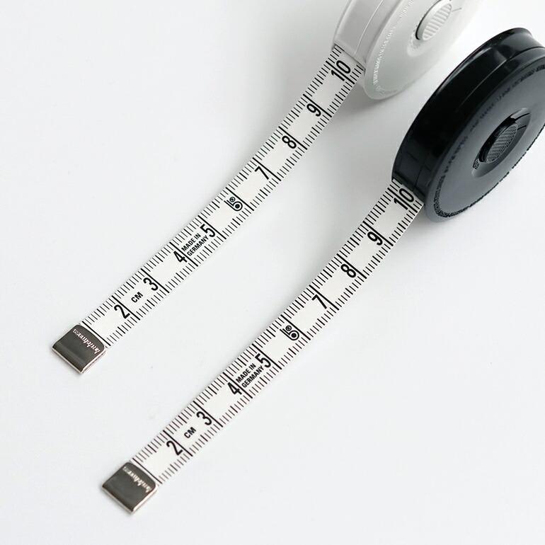 メジャー 巻尺 採寸 150cm おしゃれ ドイツ 裁縫 DIY コンパクト