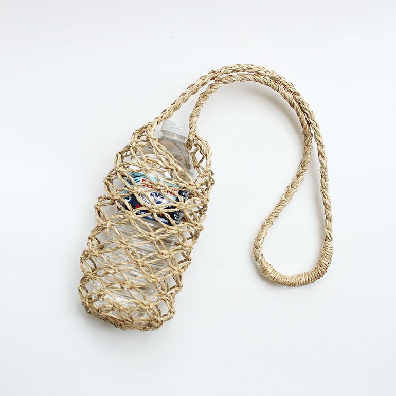 ボトルホルダー おしゃれ ジュート ナチュラル ハンドメイド 水筒 ペットボトル インストゥルメンタル<br>JUTE HOLDER | ブランド登録なし