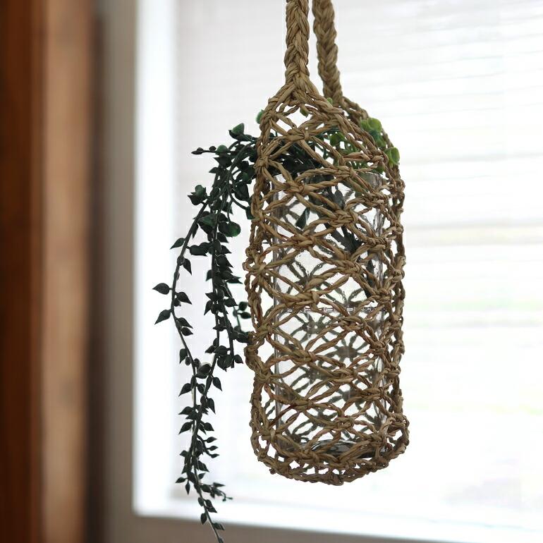 ボトルホルダー おしゃれ ジュート ナチュラル ハンドメイド 水筒 ペットボトル インストゥルメンタル<br>JUTE HOLDER | ブランド登録なし | 05