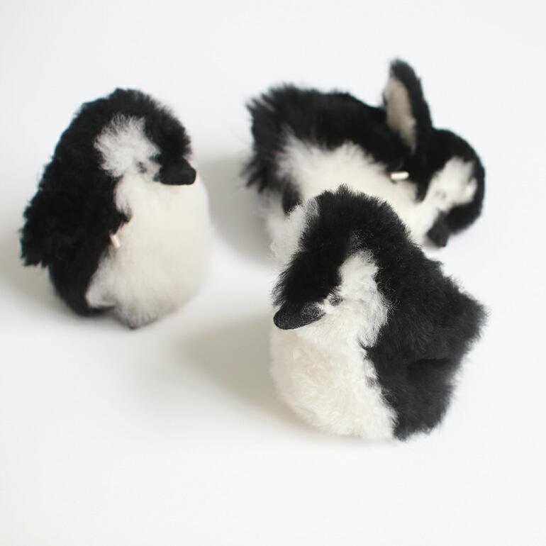 ぬいぐるみ ペンギン アルパカ 原毛 ハンドメイド ペルー MAITE マイテ