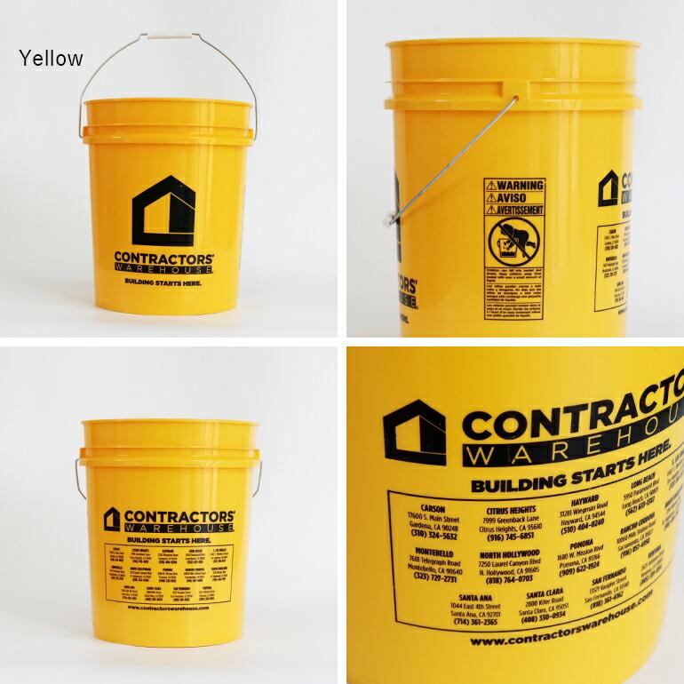 バケツ アメリカ おしゃれ 19L USA 5ガロンバケツ ゴミ箱 掃除  アウトドア | ブランド登録なし | 07