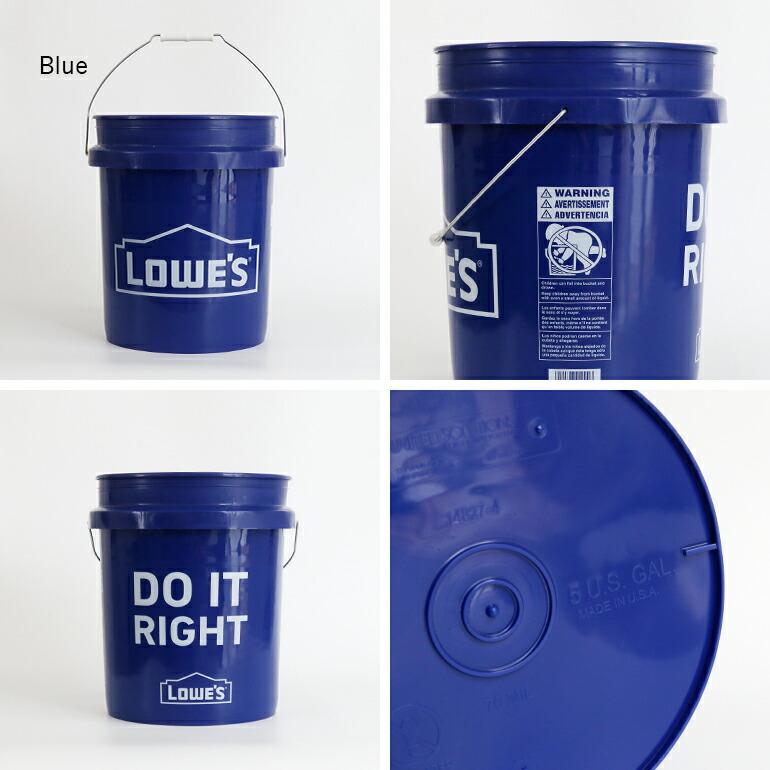 バケツ アメリカ おしゃれ 19L USA 5ガロンバケツ ゴミ箱 掃除  アウトドア | ブランド登録なし | 08