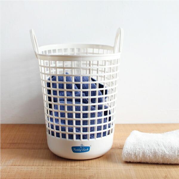 ランドリーバスケットスリム 洗濯かご ホワイト 20L 整理 収納 フレディレック Freddy Leck | Freddy Leck | 02