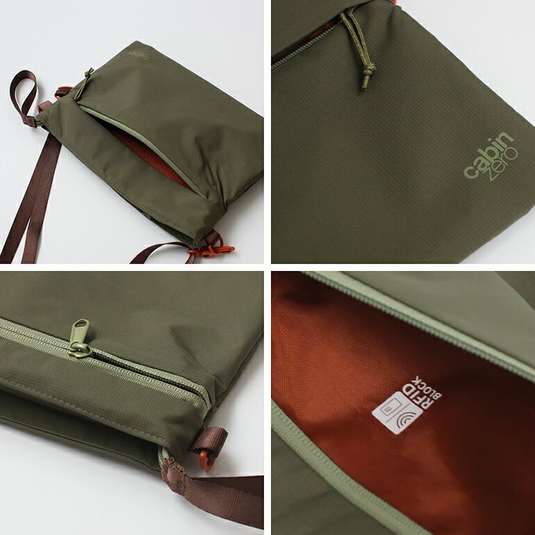 cabin zero（キャビンゼロ） 爆買 サコッシュ ショルダーバッグ メンズ