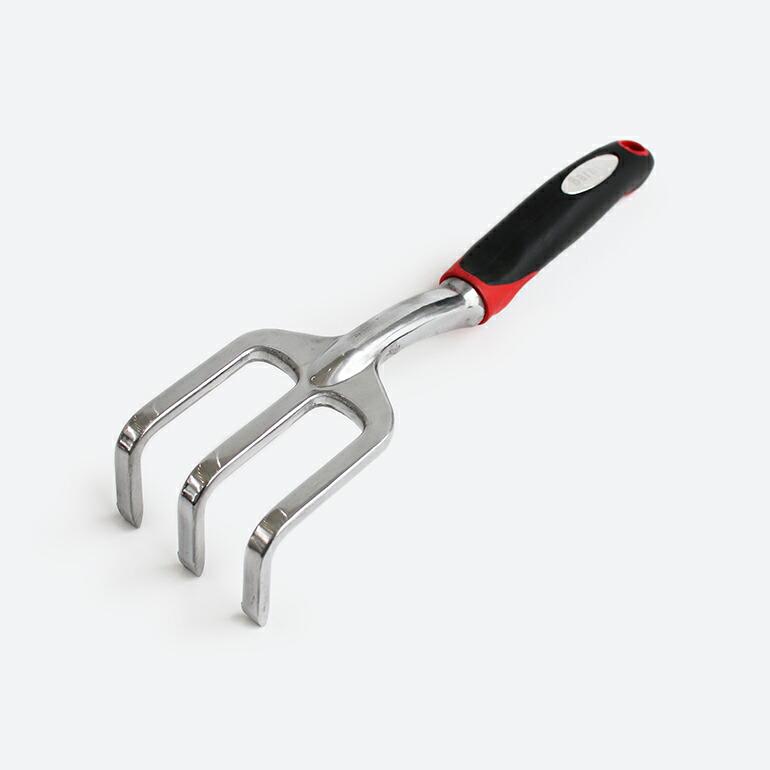 熊手 ミニ ハンドレーキ アルミ 除草 土ならし ガーデニング 園芸 アメリカ Barnel バーネル ガーデンハンドレーキ | BARNEL