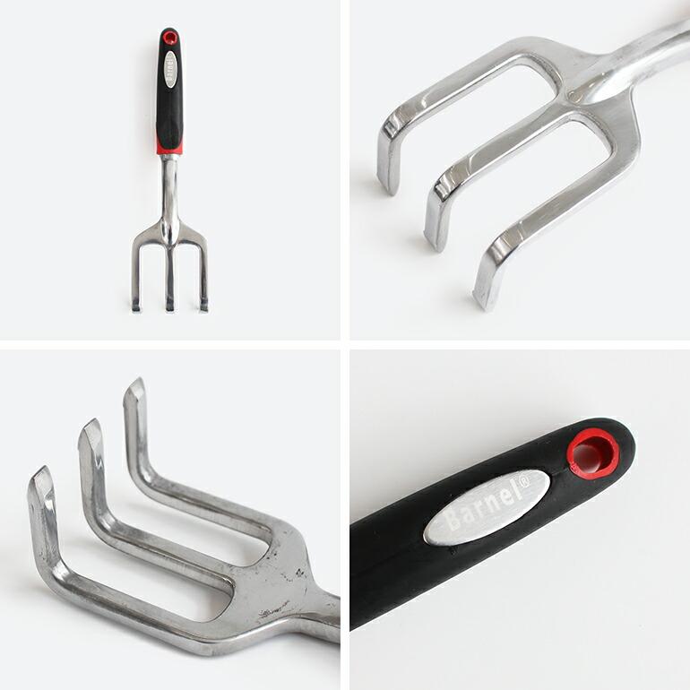 熊手 ミニ ハンドレーキ アルミ 除草 土ならし ガーデニング 園芸 アメリカ Barnel バーネル ガーデンハンドレーキ | BARNEL | 02