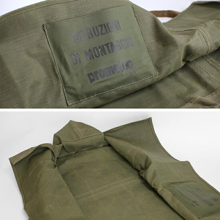 軍放出品 ミリタリー テントケース イタリア軍 デッドストック