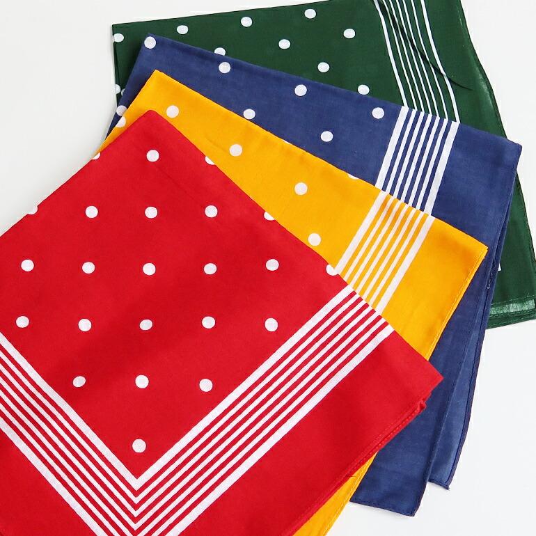 Atlast&co バンダナセット レッド、ネイビー 【公式通販】