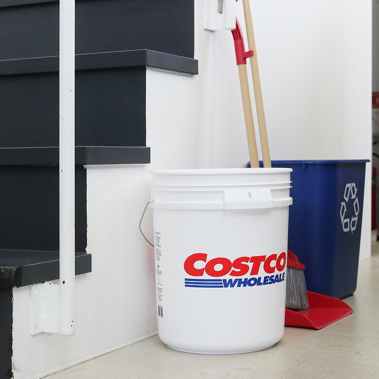 コストコ（Costco） バケツ アメリカ おしゃれ 19L USA 企業ロゴ 5