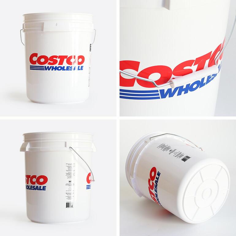 コストコ（Costco） バケツ アメリカ おしゃれ 19L USA 企業ロゴ 5 