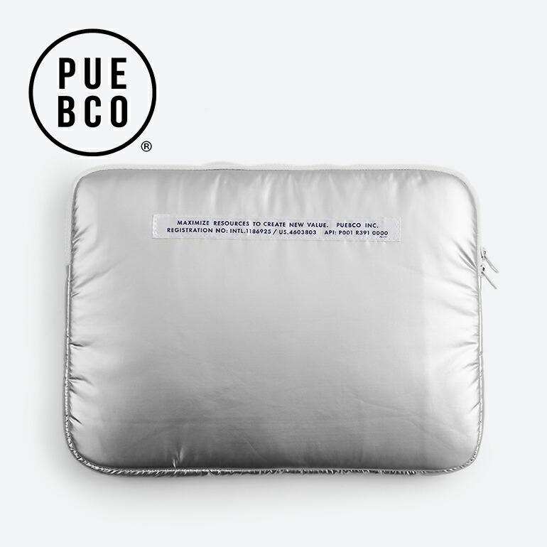 PCケース タブレットケース ラップトップケース 13インチ PUEBCO プエブコ メタリック シルバー おしゃれ SPACE STYLE LAPTOP CASE / 13" | ブランド登録なし