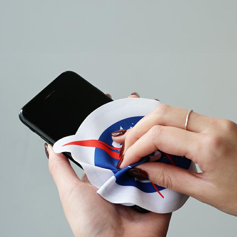 メガネ拭き クロス マイクロファイバー NASA スマホ ガジェット おしゃれ DETAIL  ディテール  NASA Microfiber cloth | DETAIL | 05