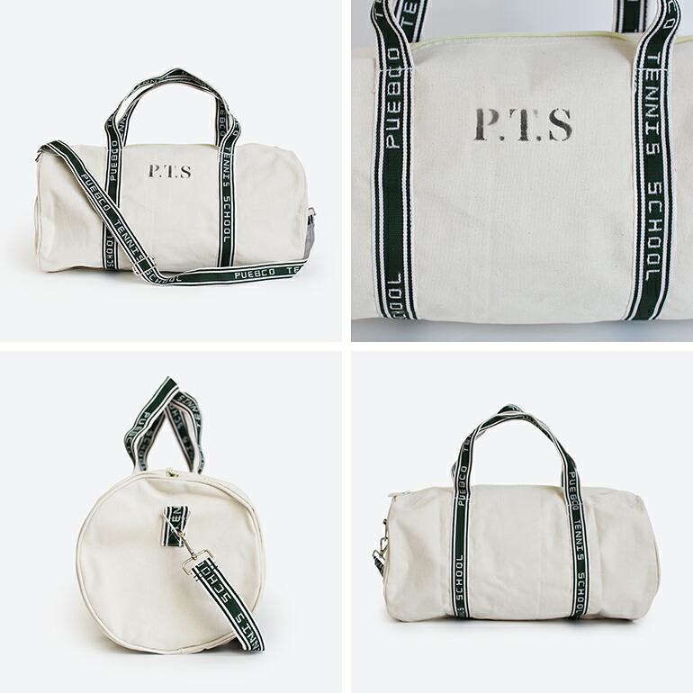 ボストンバッグ ショルダーバッグ コットン ショルダーストラップ PUEBCO プエブコ CLUBHOUSE BARREL BAG W バレルバッグ | PUEBCO | 02