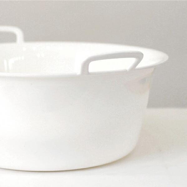 ウオッシュタブ 洗濯桶 おけ たらい ホワイト 12L フレディレック Freddy Leck | Freddy Leck | 01