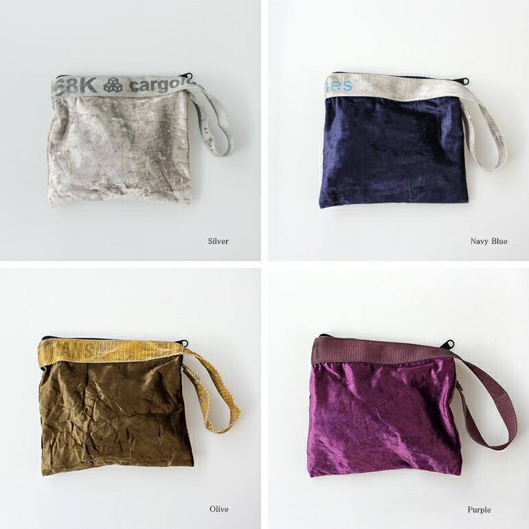 ハンドバッグ ワンハンドル ポーチ 内側ポケット付 ベロア ベルベット プエブコ PUEBCO VINTAGE SLING BELT POUCH ビンテージスリングベルトポーチ | PUEBCO | 09
