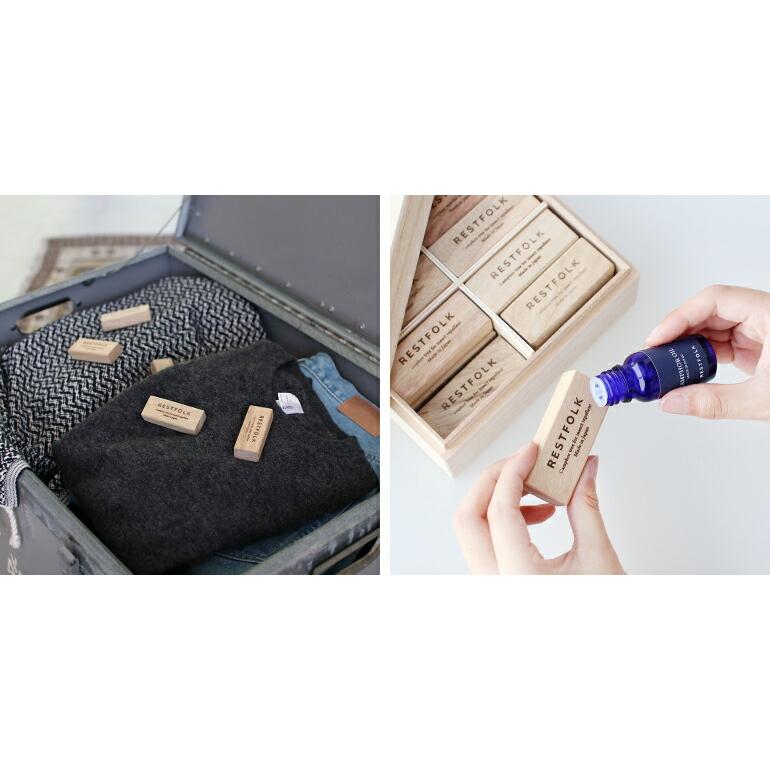 防虫剤 虫除けブロック 天然木 楠 クローゼット 引き出し 衣装ケース 無添加 24個 日本製 RESTFOLK カンフル ツリーブロック | ブランド登録なし | 03