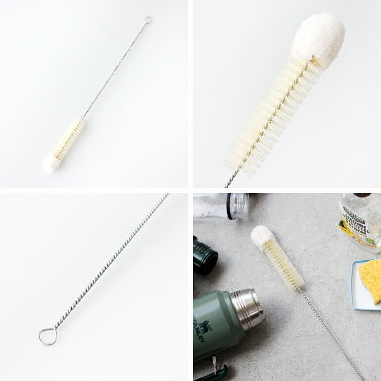ボトルブラシ ボトルクリーナー 40cm 水筒 柄付たわし ボトル 水筒 豚毛 ドイツ製 ナチュラル レデッカー Redecker | REDECKER | 02