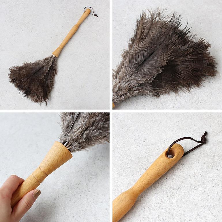 フェザーダスター はたき ダチョウ 羽毛 ホコリ取り 掃除道具 ナチュラル 北欧 スウェーデン SMART スマート FEATHER DUSTER | smart | 01