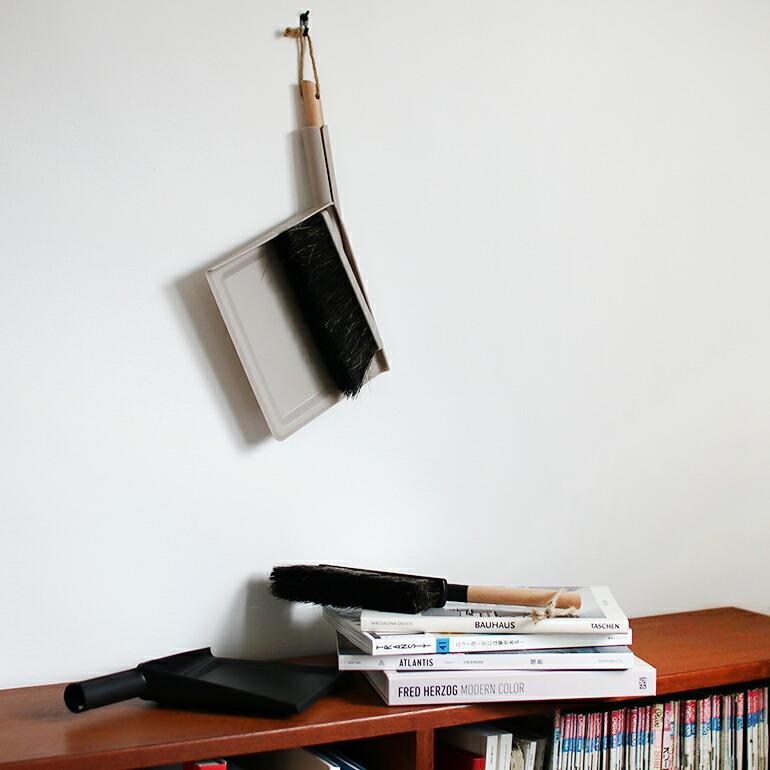 ダストパン ブラシ セット ちりとりとホウキ 馬毛 やわらかい ハンディブラシ 掃除道具 おしゃれ 北欧 スウェーデン SMART スマート DUSTPAN & BRUSH SET | smart | 04