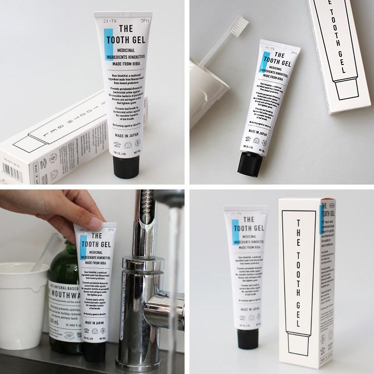歯磨き粉 ジェル 天然由来成分 歯周病 口臭 80g 中川政七商店 THE ザ THE TOOTH GEL | THE | 01